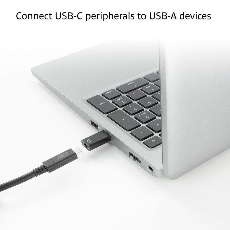 Chargez l'image dans la visionneuse de la galerie, Act usb-a male to usb-c female adapter