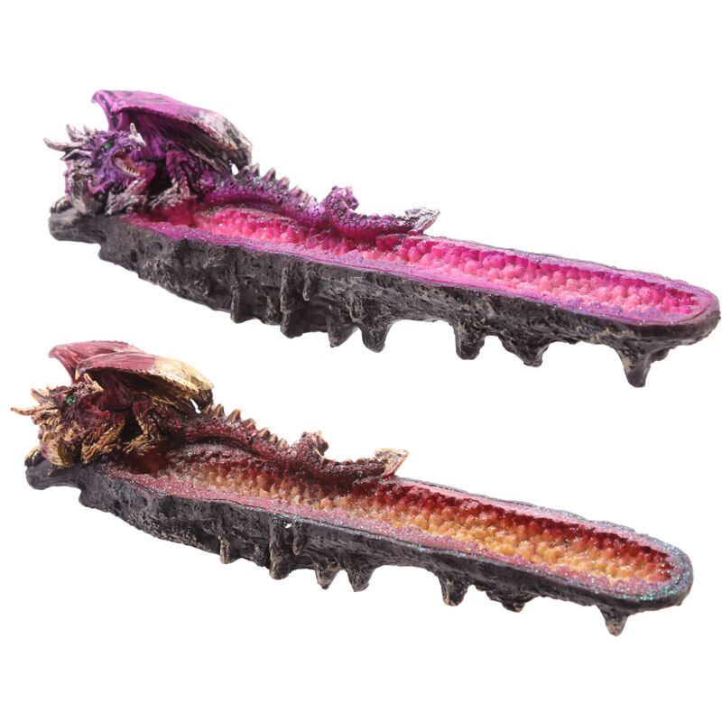 ギャラリービューアに画像をロードする, Geode draak rots wierookhouder