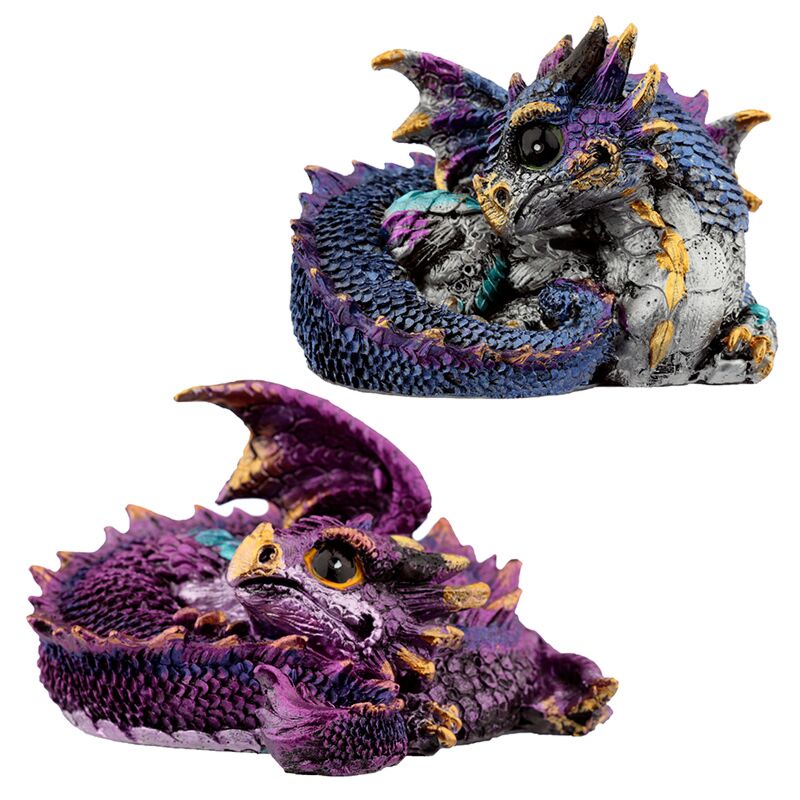ギャラリービューアに画像をロードする, Elementen opgerolde draak