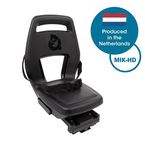 Load image into Gallery viewer, Widek b.v. qibbel achterzitje junior mik hd zwart compleet q350