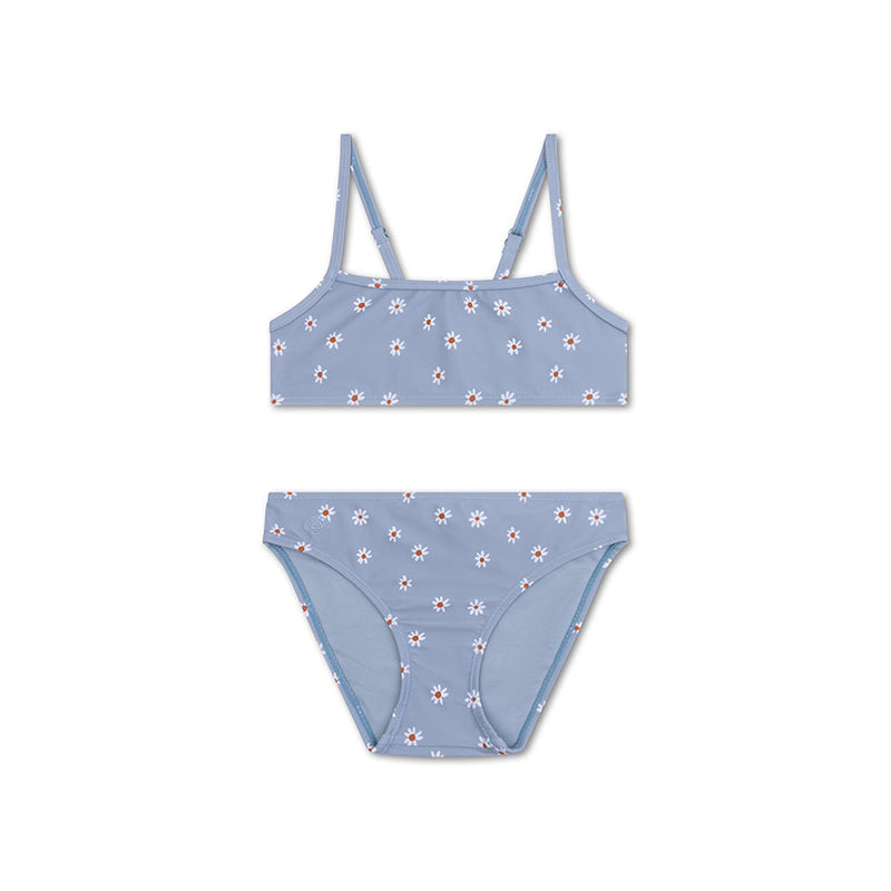 Cargue la imagen en el visor de la galería, Daisy flower | blauw meisjes uv bikini