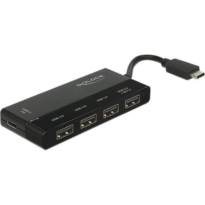 Load image into Gallery viewer, DeLOCK Externe USB 3.1 Gen 1 USB-C > 4x USB-A + 1x USB-C