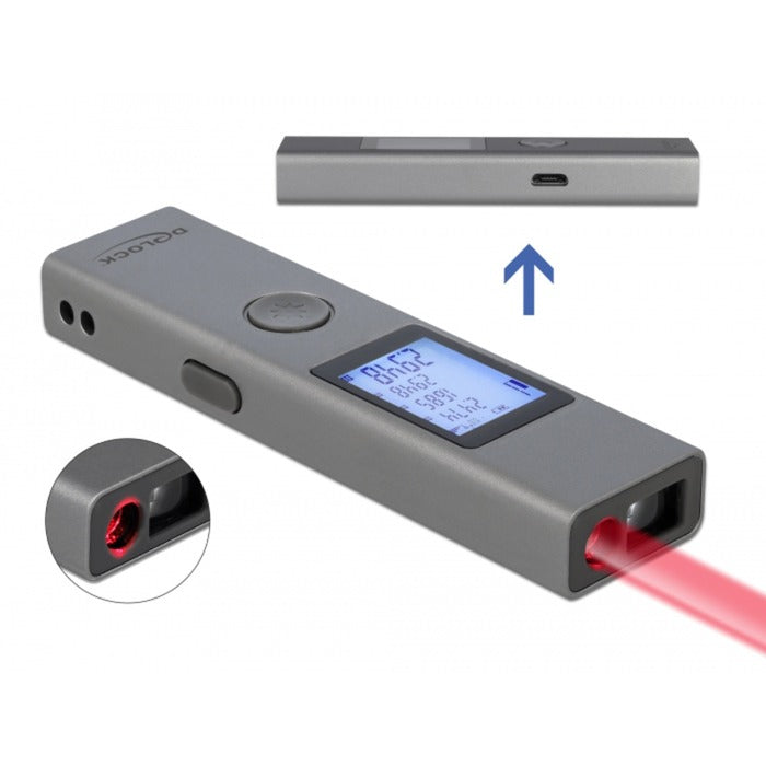 Load image into Gallery viewer, DeLOCK Laser Distance Meter 3cm 40M