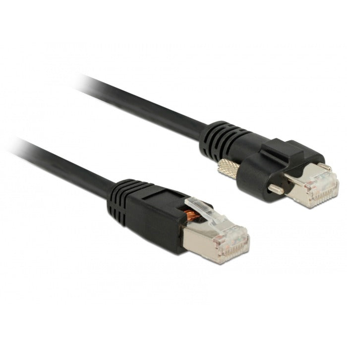 Load image into Gallery viewer, DeLOCK RJ45 plug > RJ45 plug met schroeven Cat.6 SSTP