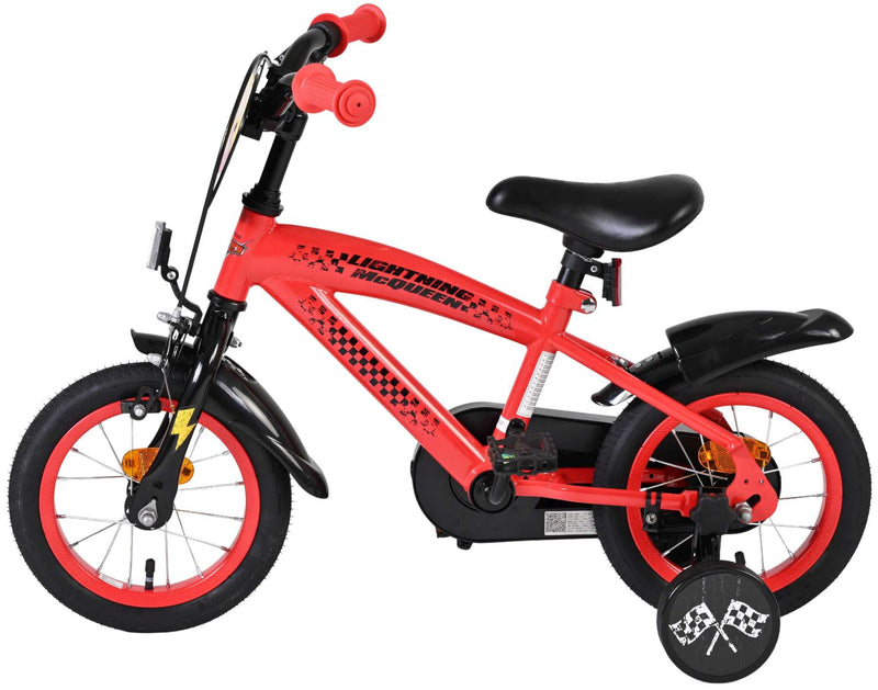 Load image into Gallery viewer, Disney autos disney cars kinderfiets - jongens - 12 inch - rood