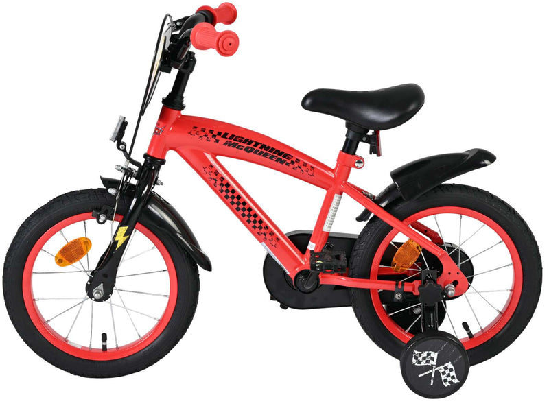 Load image into Gallery viewer, Disney autos disney cars kinderfiets - jongens - 14 inch - rood