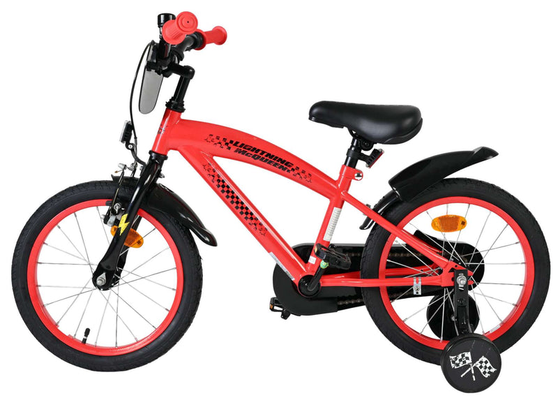 Load image into Gallery viewer, Disney autos disney cars kinderfiets - jongens - 16 inch - rood
