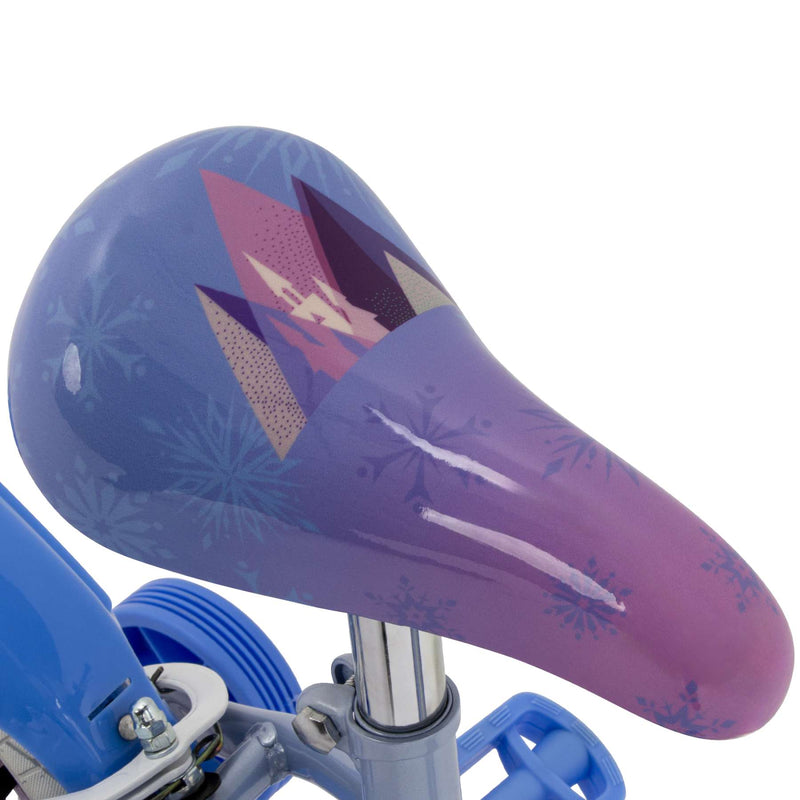 Load image into Gallery viewer, Disney die eiskönigin disney frozen 2 kinderfiets - meisjes - 14 inch - blauw paars - twee handremmen