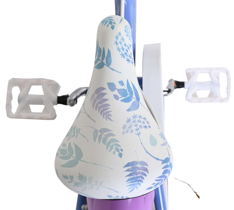 Load image into Gallery viewer, Volare disney frozen 2 kinderfiets - meisjes - 14 inch - blauw paars - twee handremmen