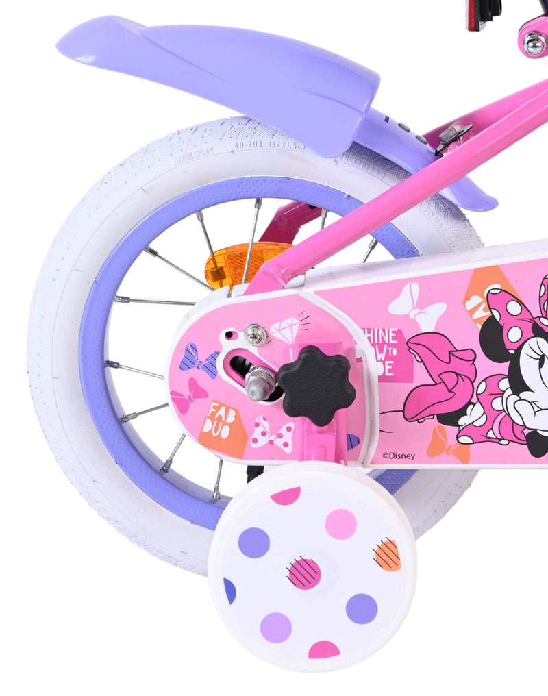 Load image into Gallery viewer, Disney minnie cutest ever! kinderfiets - meisjes - 12 inch - roze
