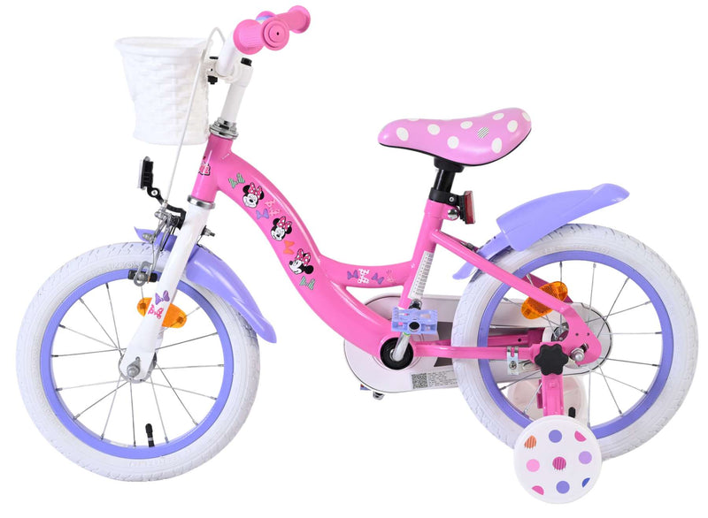 Load image into Gallery viewer, Disney minnie cutest ever! kinderfiets - meisjes - 14 inch - roze