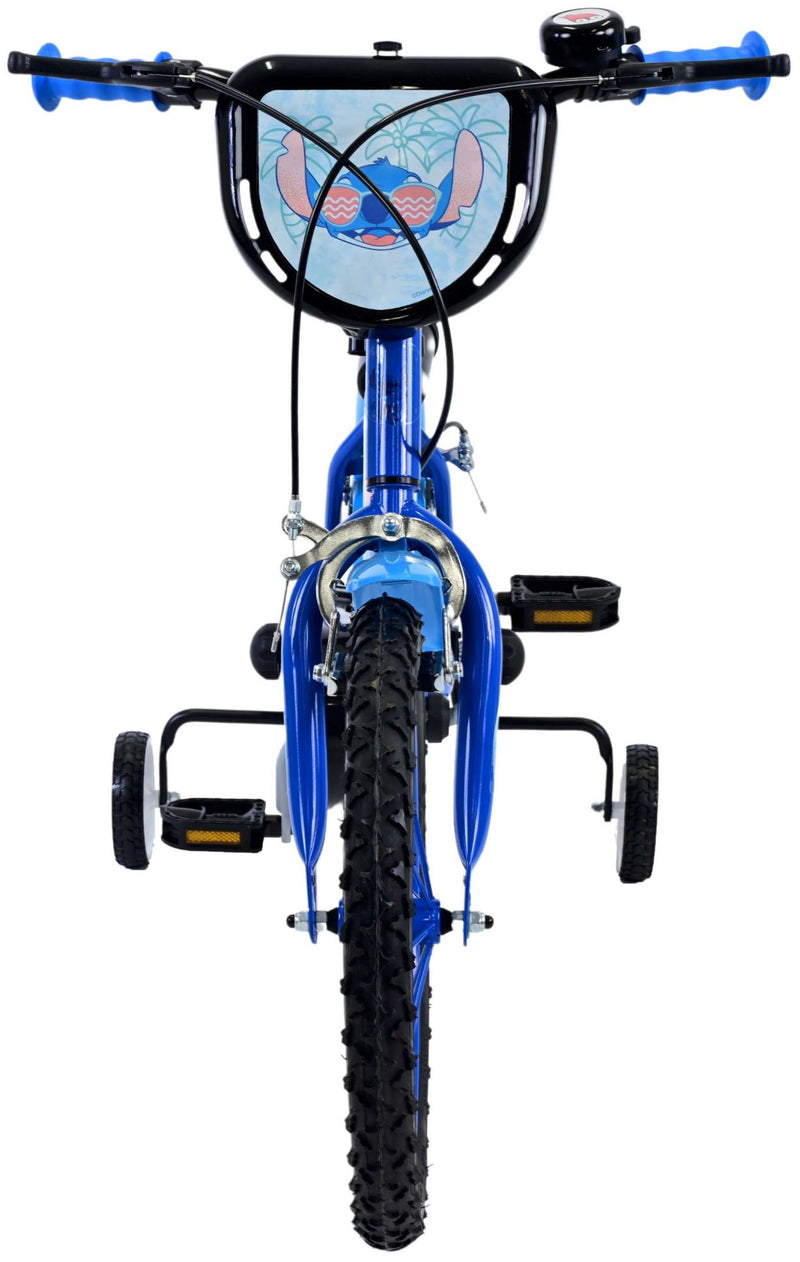 Load image into Gallery viewer, Stitch Stitch Kinderfiets Jongens 16 inch Blauw Twee handremmen
