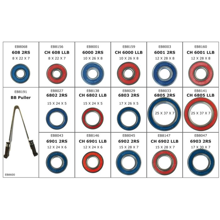 ギャラリービューアに画像をロードする, Enduro bearings enduro bearing box - wheels