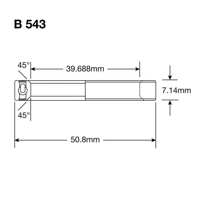 Laden Sie das Bild in Galerie -Viewer, Enduro bearings b 543 llb ss - 440c stainless (radial) - 1 9 16''x2''x9 32''