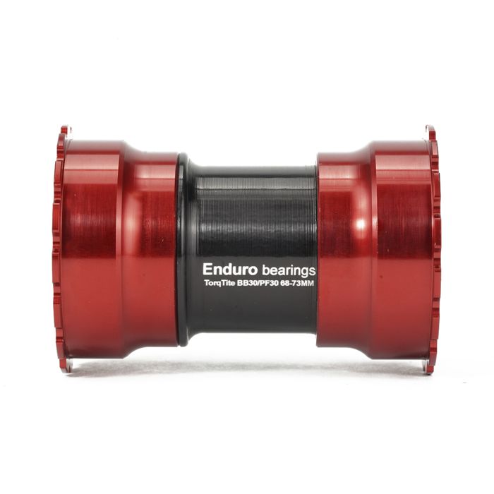 Load image into Gallery viewer, Enduro bearings torqtite bottom bracket - pf30 to 30mm (narrow) - a c ss - red