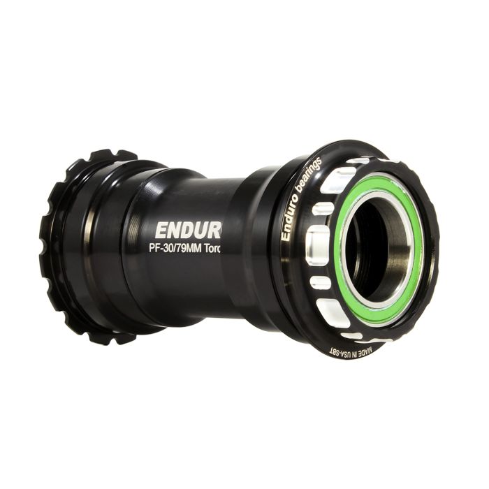Afbeelding laden in galerijviewer, Enduro bearings torqtite bottom bracket - bbright to 24mm - a c ss - black