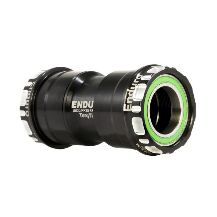 Laden Sie das Bild in Galerie -Viewer, Enduro bearings torqtite bottom bracket - bb30 to 24mm - a c ss - black