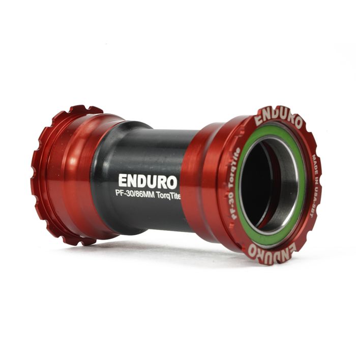 Afbeelding laden in galerijviewer, Enduro bearings torqtite bottom bracket - bb386 to 30mm - a c ss - red