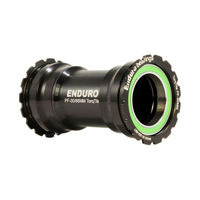 Afbeelding laden in galerijviewer, Enduro bearings torqtite bottom bracket - bb386 to 30mm - xd-15 pro - black