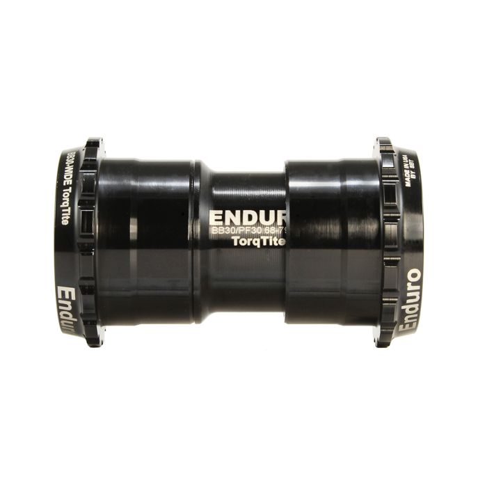 Afbeelding laden in galerijviewer, Enduro bearings torqtite bottom bracket - bb30 to 30mm - xd-15 pro - black
