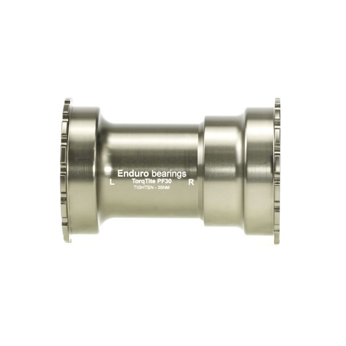 Afbeelding laden in galerijviewer, Enduro bearings torqtite bottom bracket - pf30 to dub - ss - graphite