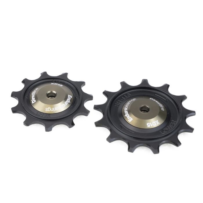 Afbeelding laden in galerijviewer, Enduro bearings derailleur pulleys - directline xd-15 - shimano grx - 11 speed - graphite