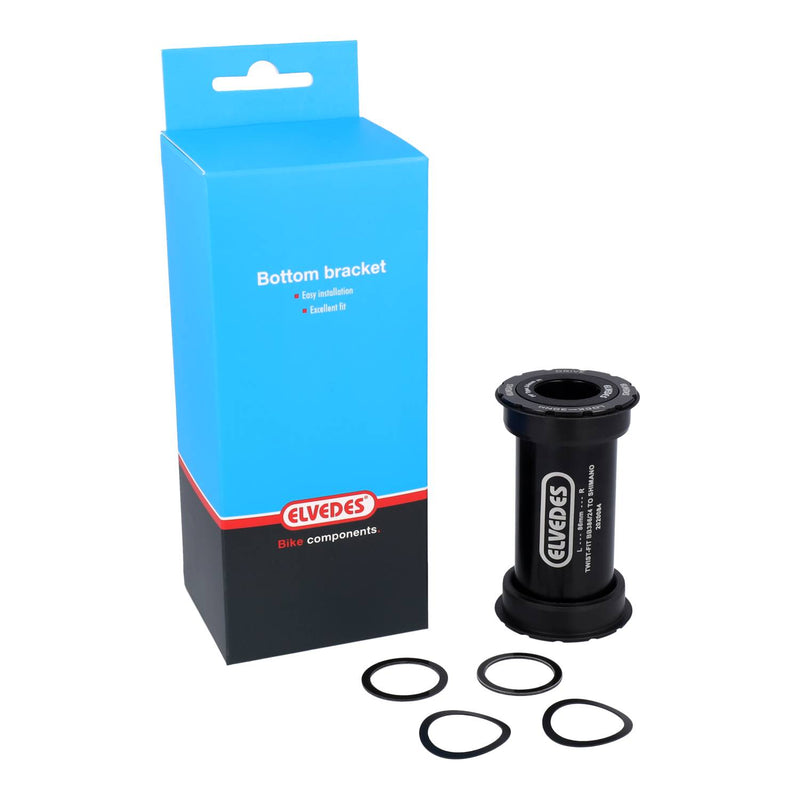 Load image into Gallery viewer, Twist fit trapas Elvedes voor BB386 Shimano 46 x 86 mm