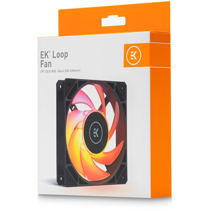 Load image into Gallery viewer, EKWB EK-Loop Fan FPT 120 D-RGB Black