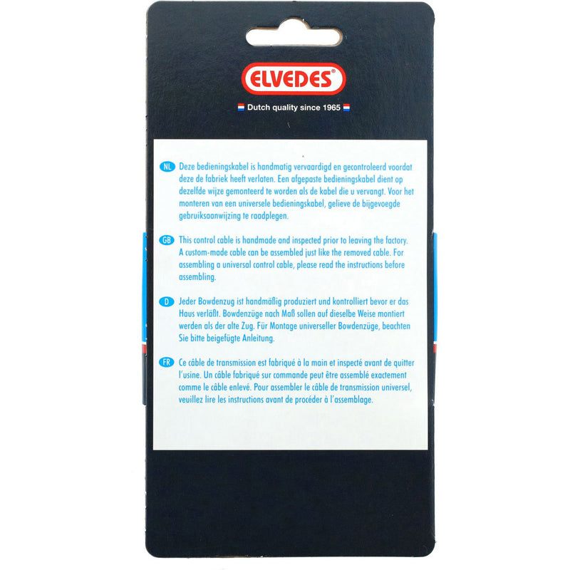 Afbeelding laden in galerijviewer, Elvedes kabel kit rem achter nexus zilver rvs 6275