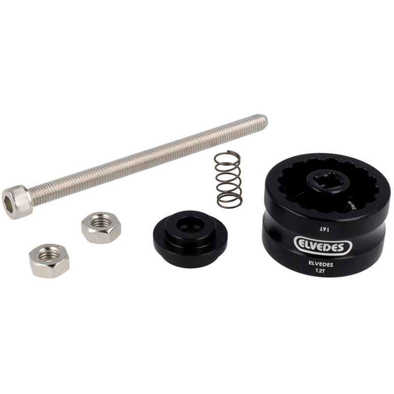 Afbeelding laden in galerijviewer, Elvedes bottom bracket dop 3 8 16t 12t professioneel