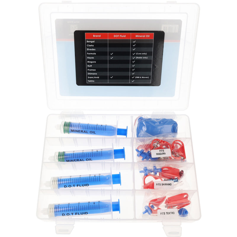 Laden Sie das Bild in Galerie -Viewer, Elvedes remd elv basic bleeding kit hydro mineraal dot