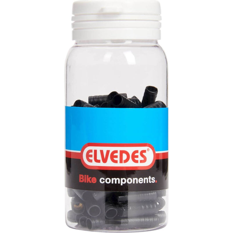 ギャラリービューアに画像をロードする, Elvedes kabelhoedje 4,3mm pvc zwart sealed (100st)