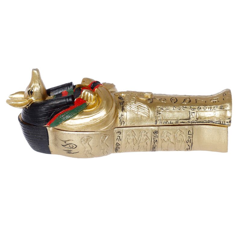Chargez l'image dans la visionneuse de la galerie, Egypte -anubis sarcofaag met mummie