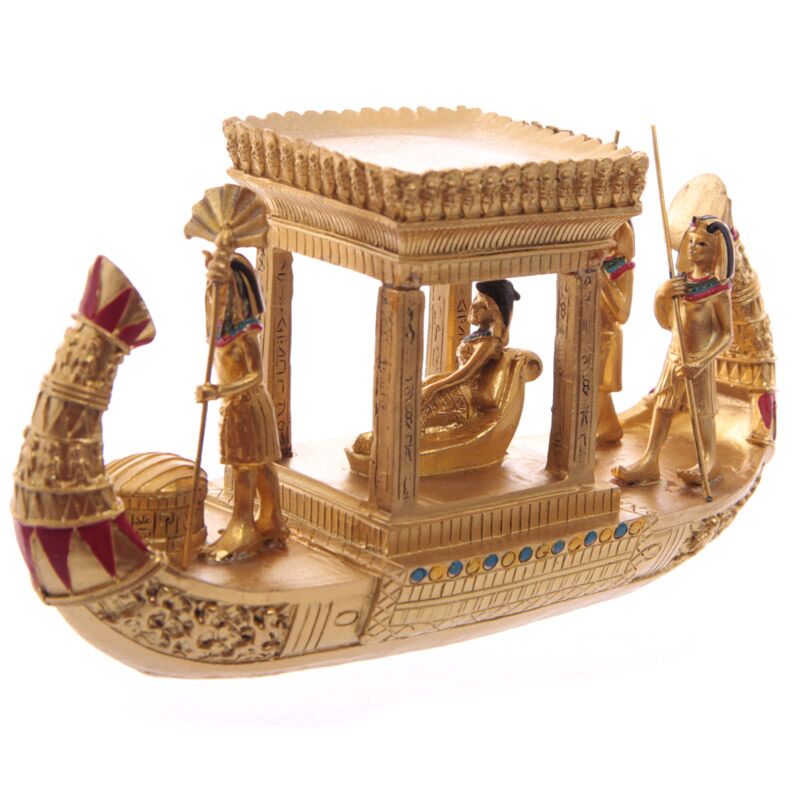 ギャラリービューアに画像をロードする, Egypte - gouden overdekte boot