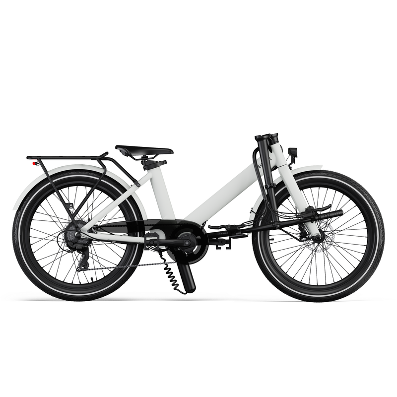 Load image into Gallery viewer, Eovolt Elektrische compactfiets Evening 24 v2 grijs