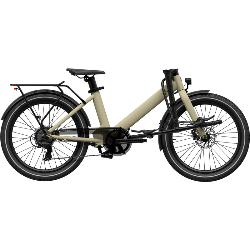Load image into Gallery viewer, Eovolt Elektrische compactfiets Evening 24 v2 zand