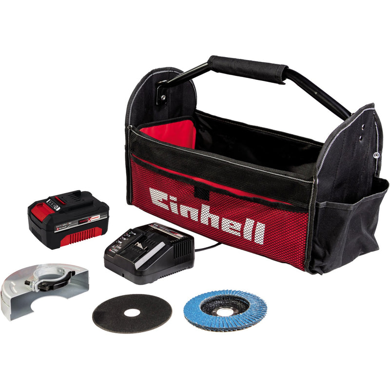 Load image into Gallery viewer, Einhell Einhell Accu Haakse Slijper TC-AG 18 115 Li Kit