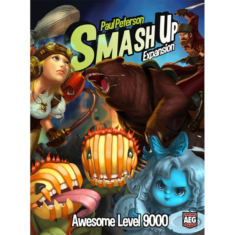 Load image into Gallery viewer, European player network smash up expansion awesome level 9000