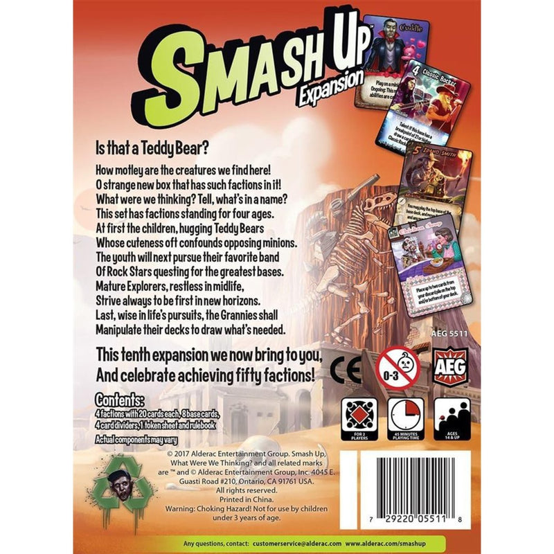 Load image into Gallery viewer, European player network smash up expansion what were we thinking