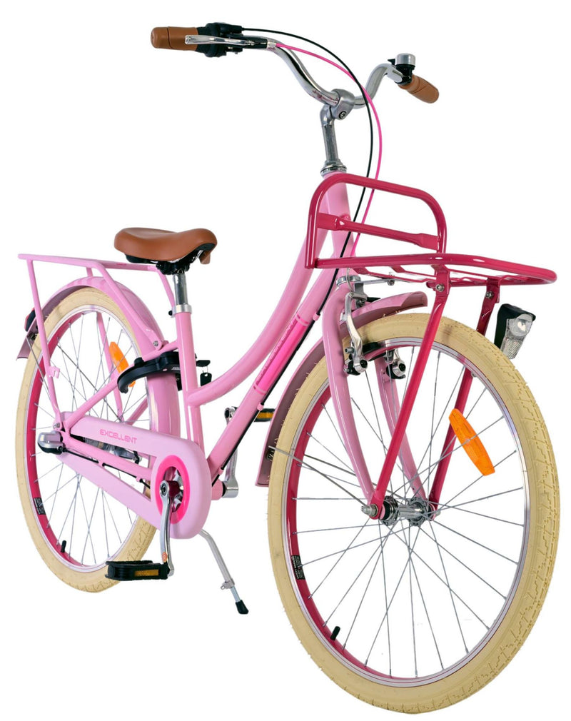 Load image into Gallery viewer, Volare Excellent Kinderfiets - Meisjes - 24 inch - Roze - 3 Versnellingen