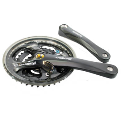 Load image into Gallery viewer, Shimano crankset acera 22 32 42t 7 8 speed m361 - -4mm efcm361cl