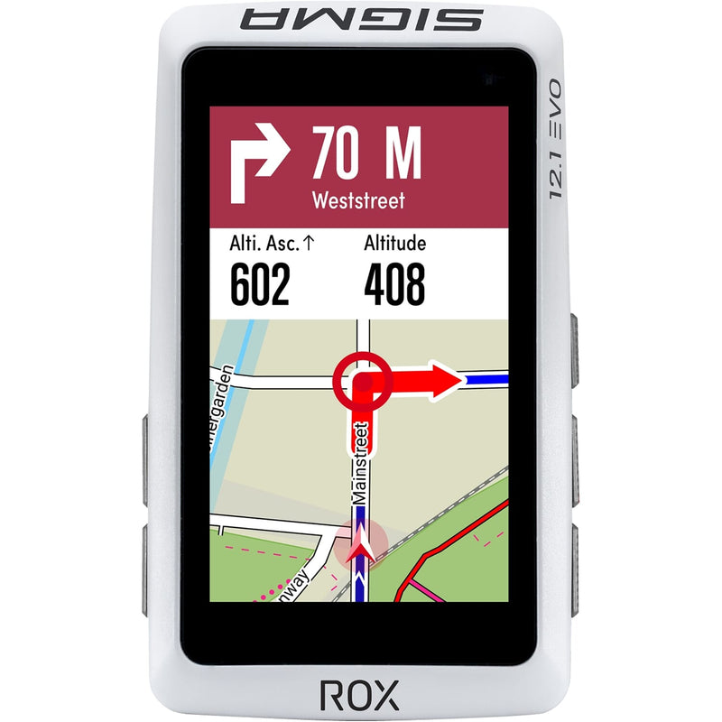 Load image into Gallery viewer, Sigma Fietscomputer ROX 12.1 EVO GPS White Basic