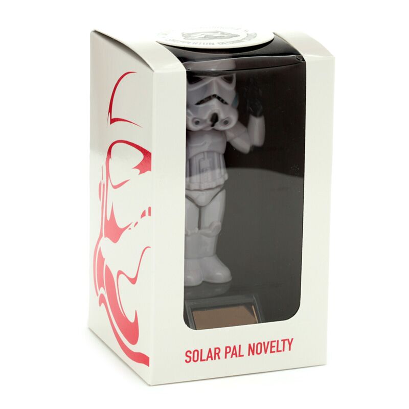 Load image into Gallery viewer, The original stormtrooper peace solar poppetje