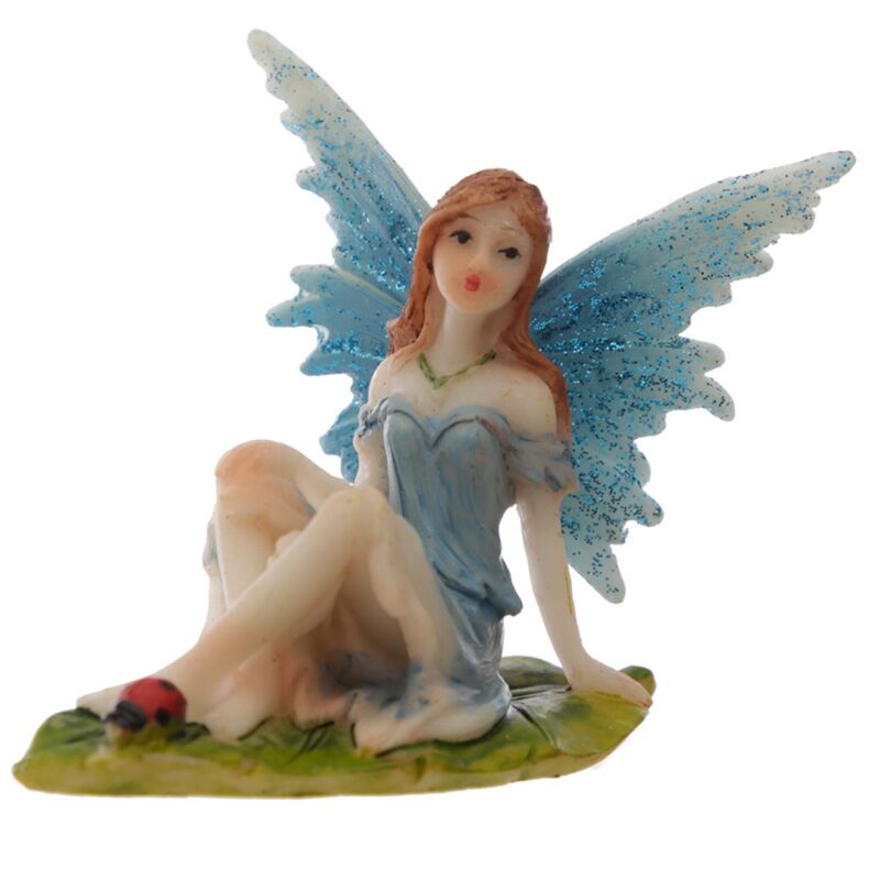 Laden Sie das Bild in Galerie -Viewer, Flora en fauna bloemenweide fee beeld