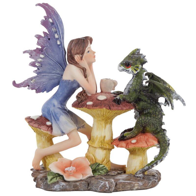 Chargez l'image dans la visionneuse de la galerie, Woodland spirit fairy draken theekransje
