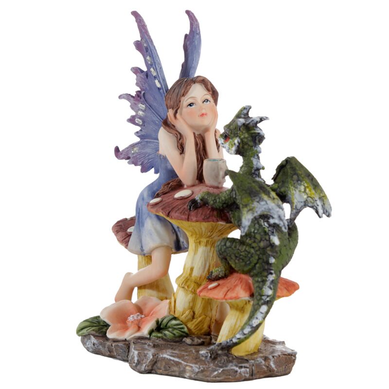 Chargez l'image dans la visionneuse de la galerie, Woodland spirit fairy draken theekransje