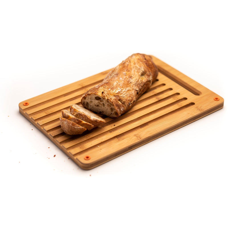 Load image into Gallery viewer, Fiskars Functional Form Bamboe broodsnijplank