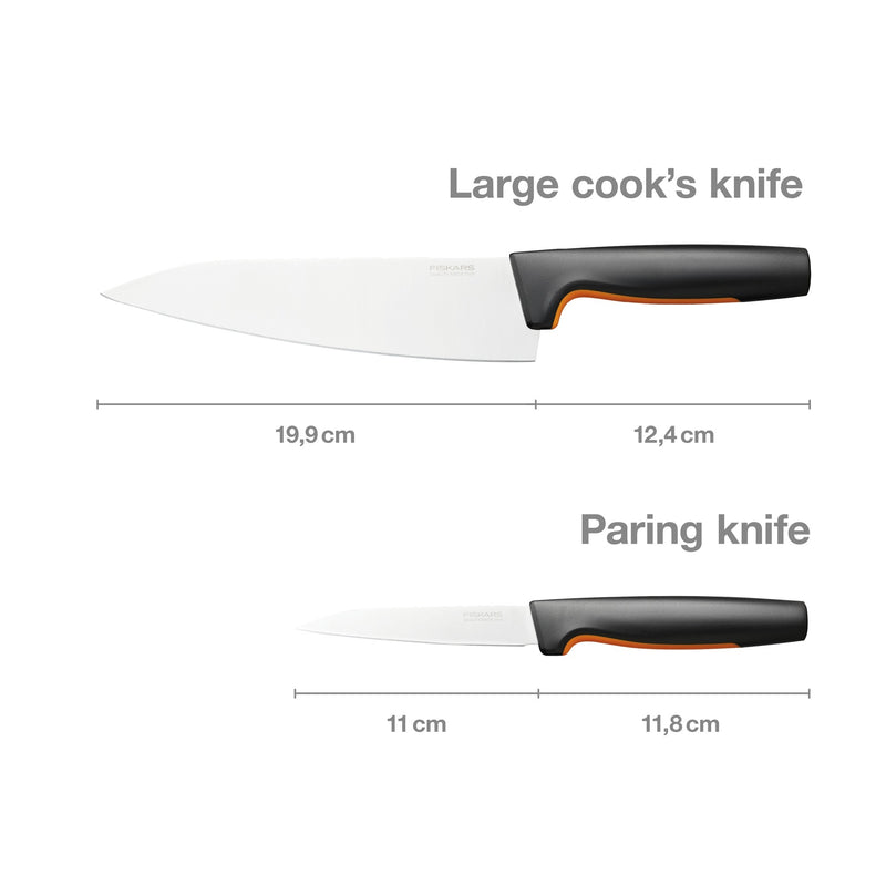 Load image into Gallery viewer, Fiskars Functional Form Koksmessen 2-delig