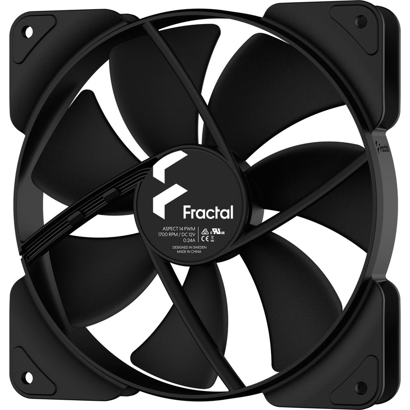 Load image into Gallery viewer, Fractal Design Fractal Design Aspect 14 PWM Black