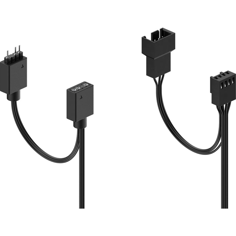 Load image into Gallery viewer, Fractal Design Fractal Design Aspect 14 RGB PWM Black Frame 3 Fan Pack